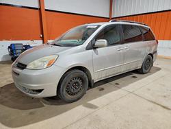 Toyota salvage cars for sale: 2004 Toyota Sienna ce 7 Passenger