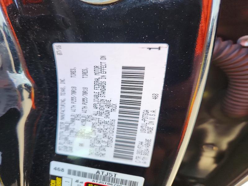 2016 Toyota Tundra SR5