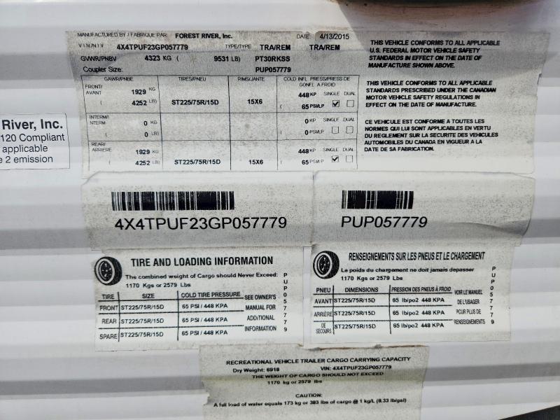 2016 Puma 2016 Forest River Puma Camper