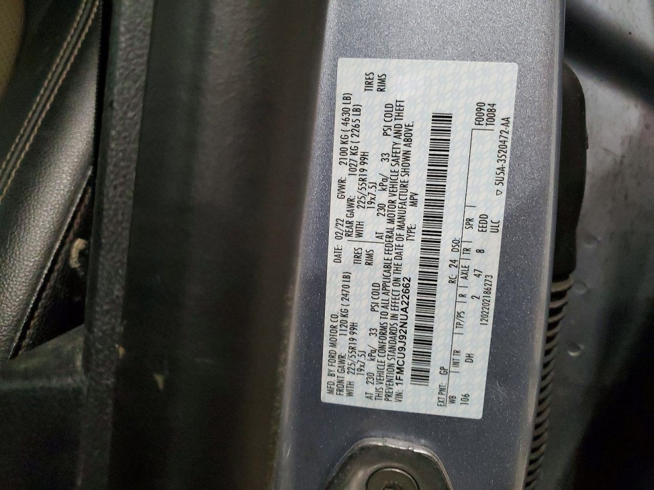 2022 Ford Escape Titanium