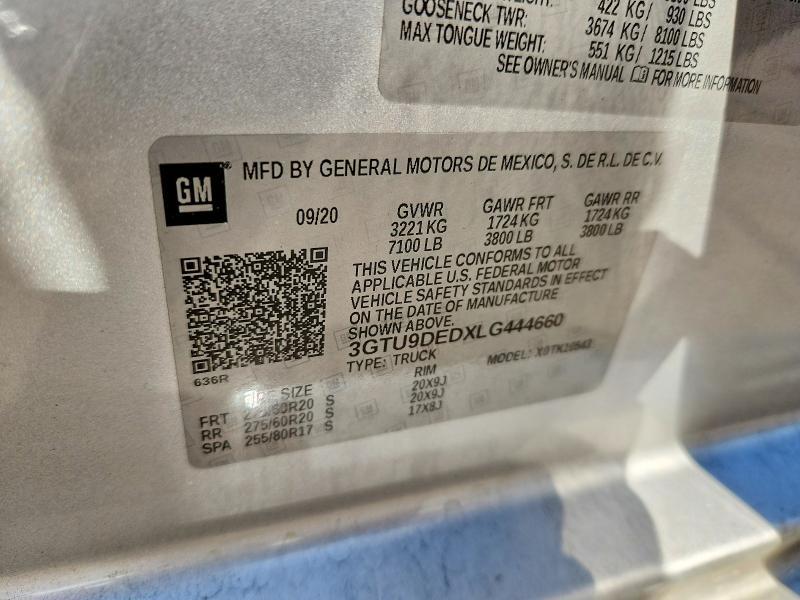 2020 GMC Sierra K1500 SLT