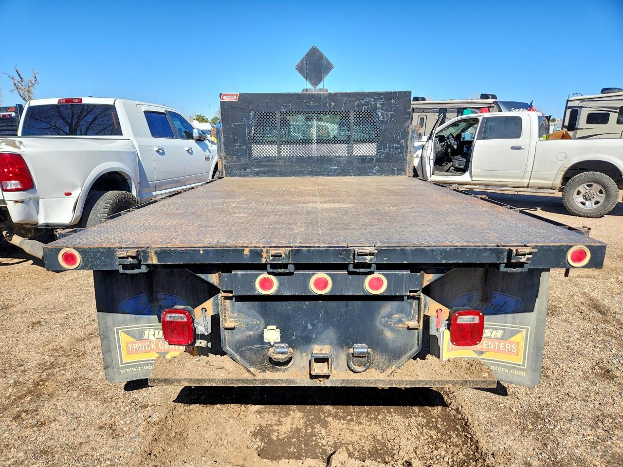 2012 Ford F350 Super Duty Flatbed Truck