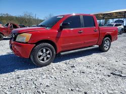Salvage trucks for sale at Cartersville, GA auction: 2012 Nissan Titan S