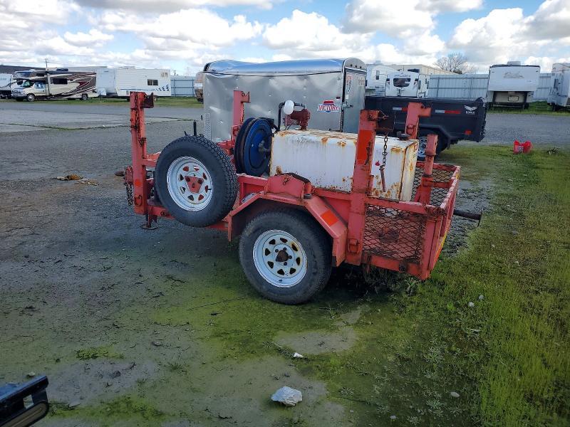 2013 Dhez 5'X8' 1-AXLE Flatbed Fuel