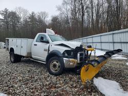 Salvage trucks for sale at West Warren, MA auction: 2014 Dodge RAM 5500