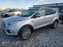 Ford salvage cars for sale: 2017 Ford Escape Titanium