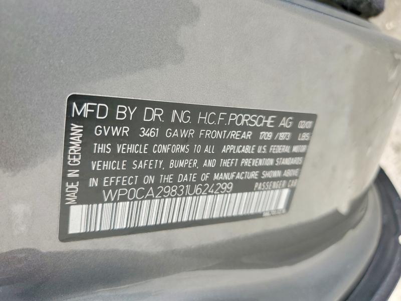 2001 Porsche Boxster