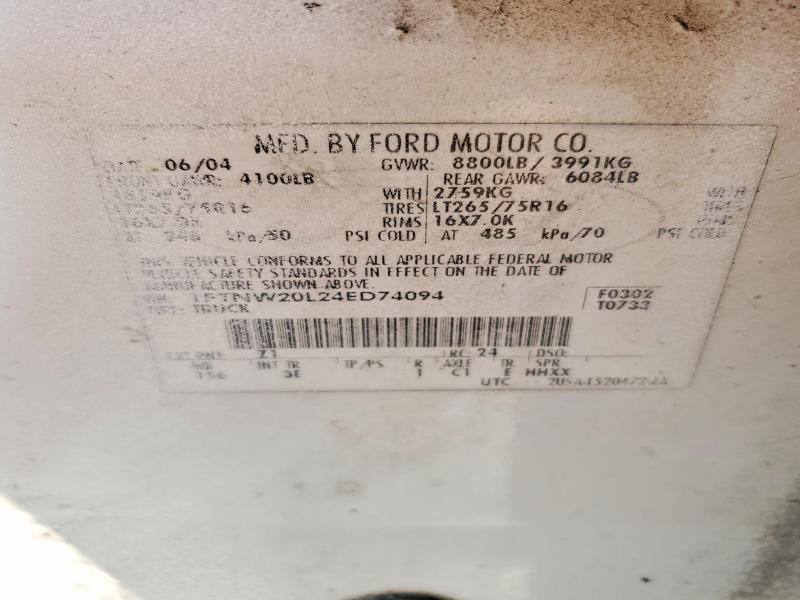 2004 Ford F250 Super Duty