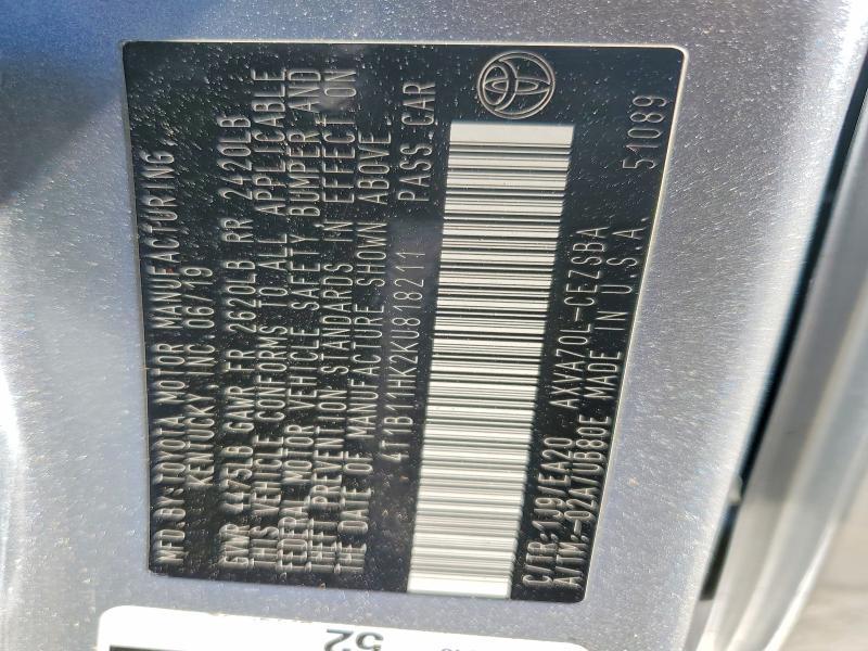 2019 Toyota Camry se