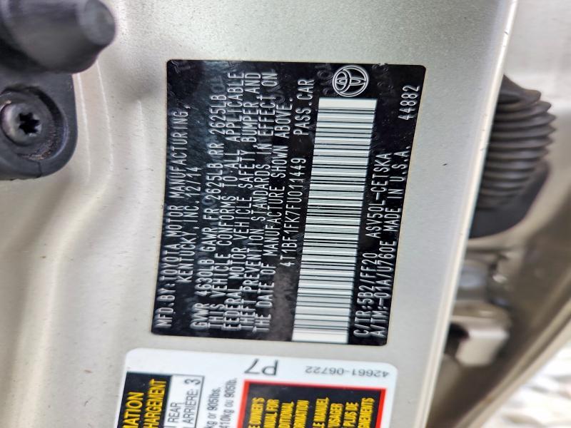 2015 Toyota Camry se