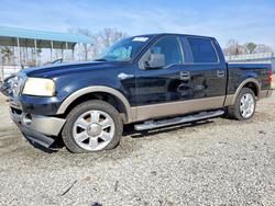 Salvage trucks for sale at Spartanburg, SC auction: 2006 Ford F150 Supercrew