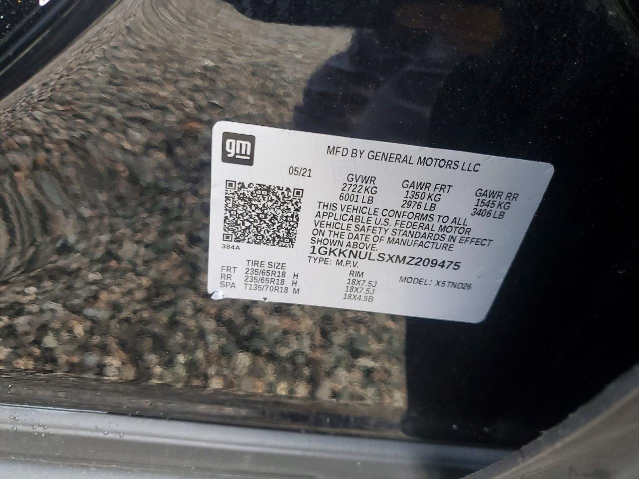 2021 GMC Acadia slt