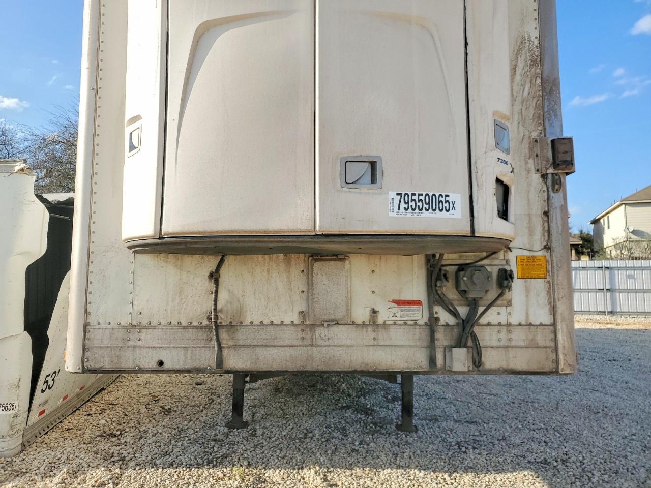 2015 Utility VS2RA Refrigerated Van Trailer