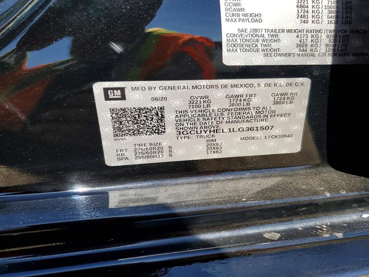 2020 Chevrolet Silverado K1500 High Country