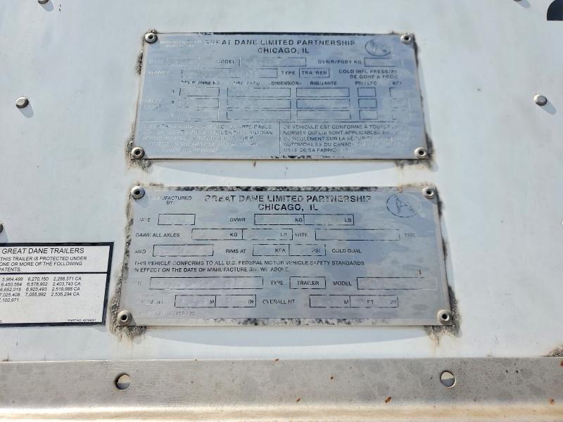 1984 Great Dane 1984 Great Dane DRY Van Trailer