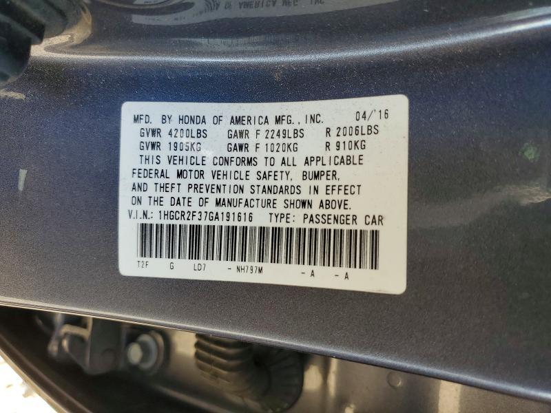 2016 Honda Accord lx