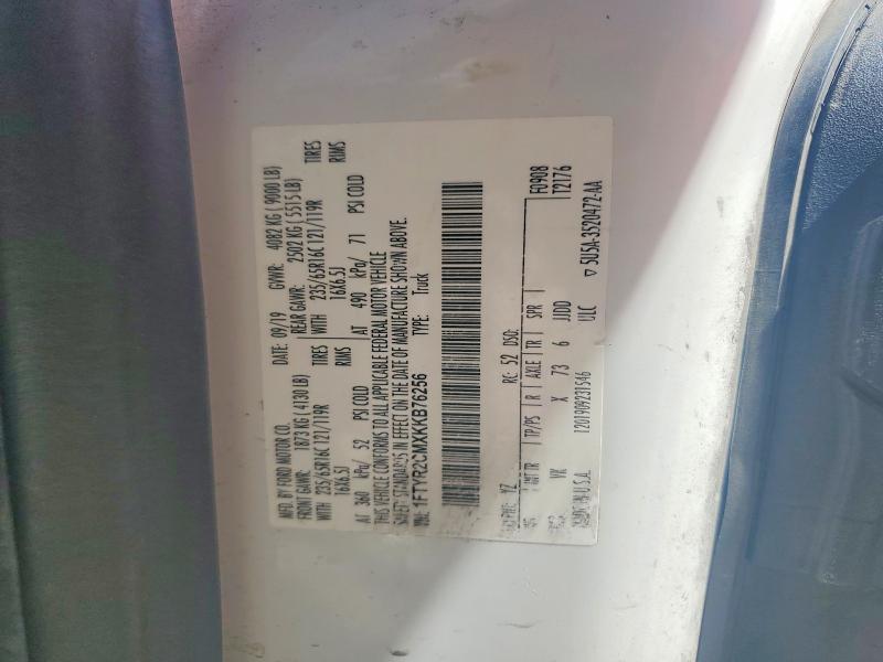 2019 Ford Transit 250 Utility / Service van