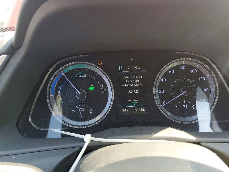 2020 Hyundai Sonata Hybrid Blue