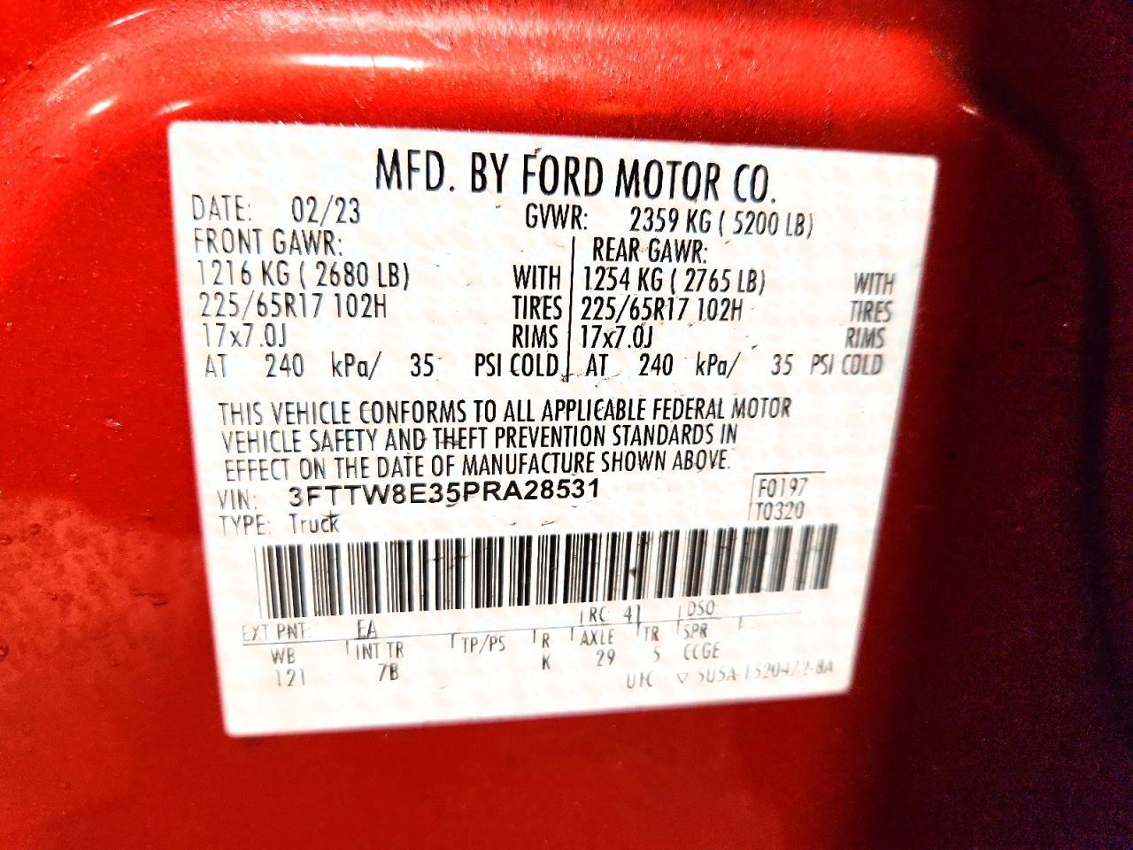 2023 Ford Maverick XL