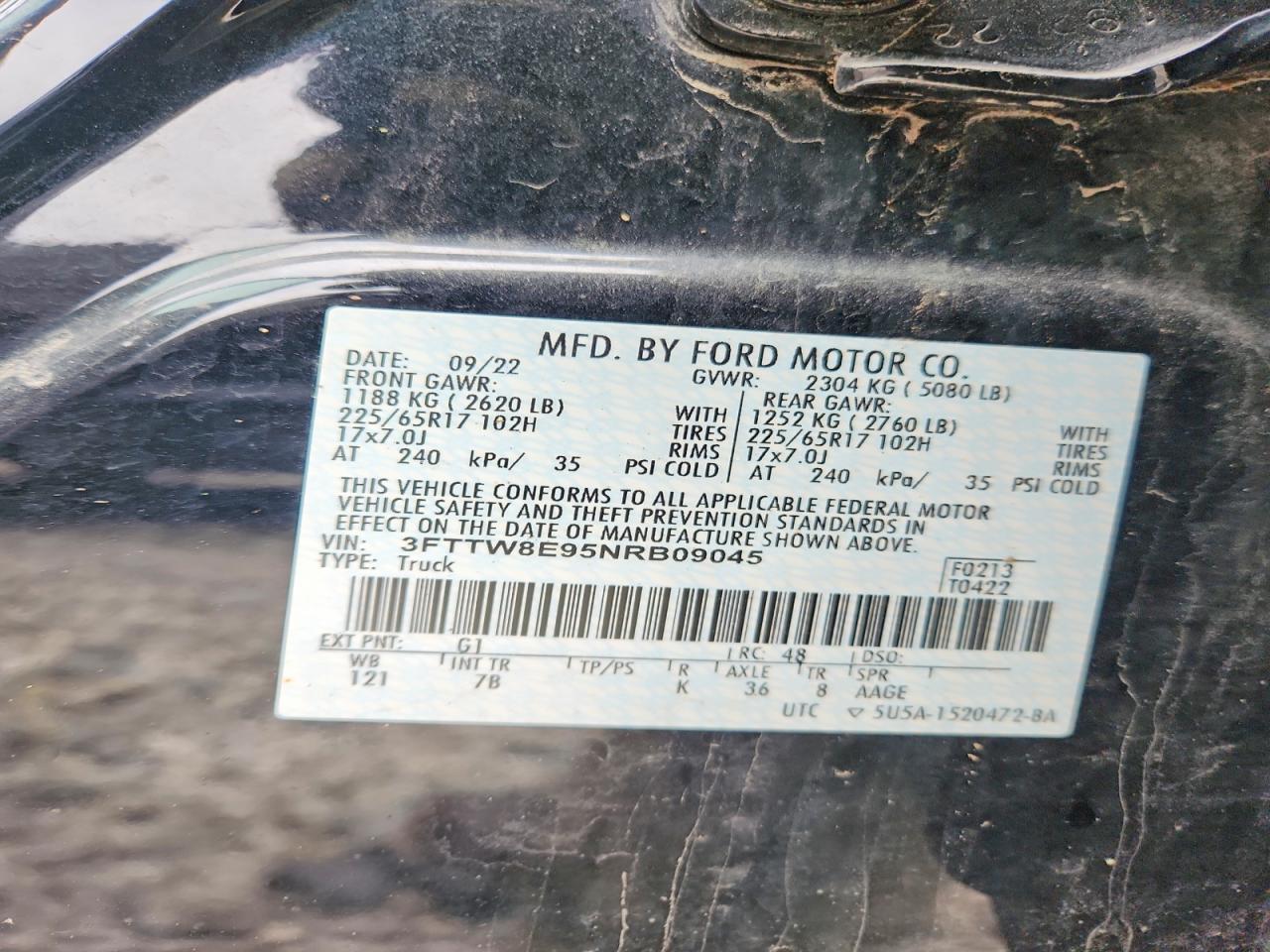 2022 Ford Maverick XL