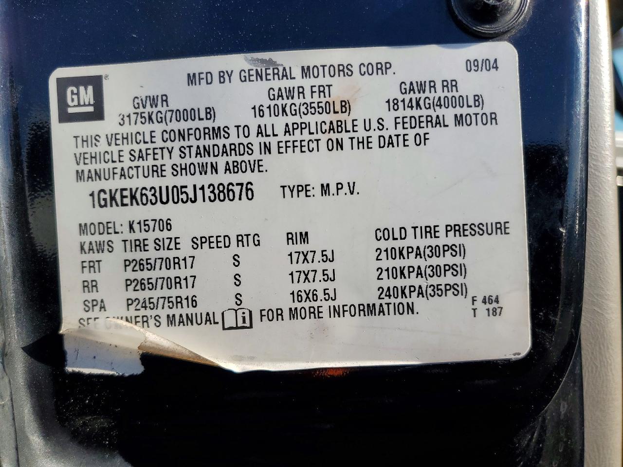2005 GMC Yukon Denali