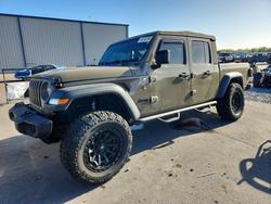 Salvage trucks for sale at Apopka, FL auction: 2020 Jeep Gladiator Sport