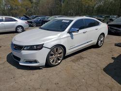 Chevrolet Impala ltz salvage cars for sale: 2015 Chevrolet Impala ltz