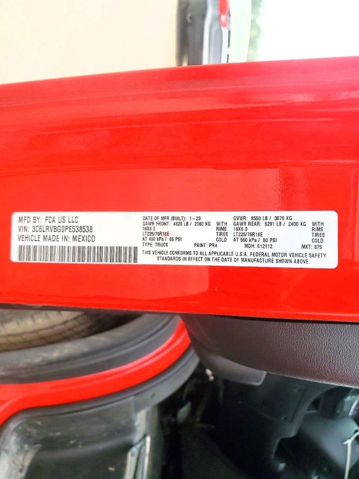 2023 Dodge RAM Promaster 1500 Delivery Van