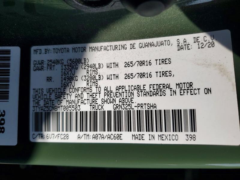 2021 Toyota Tacoma SR5 V6