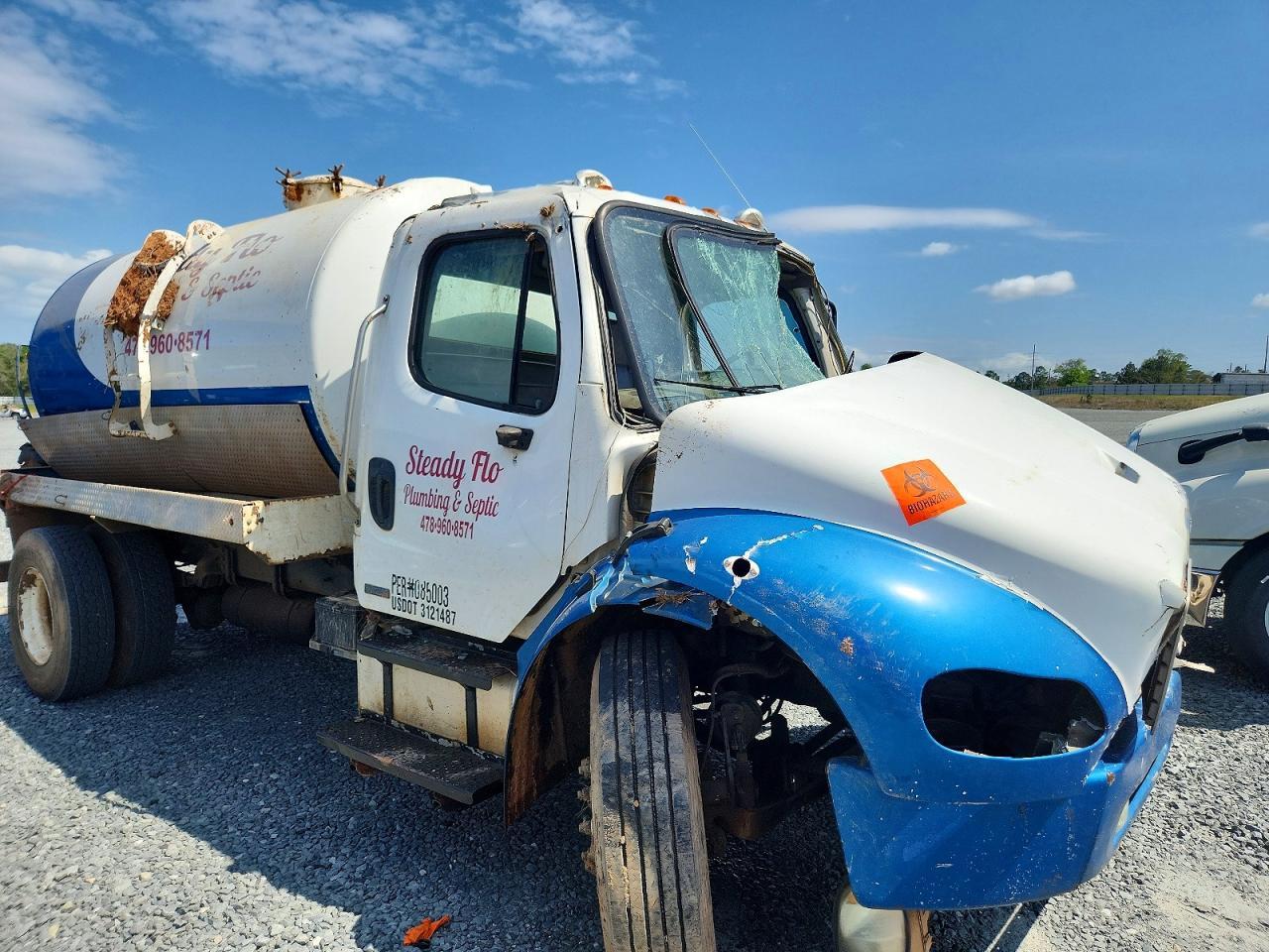 2008 Freightliner Business Class M2 Septic Truck