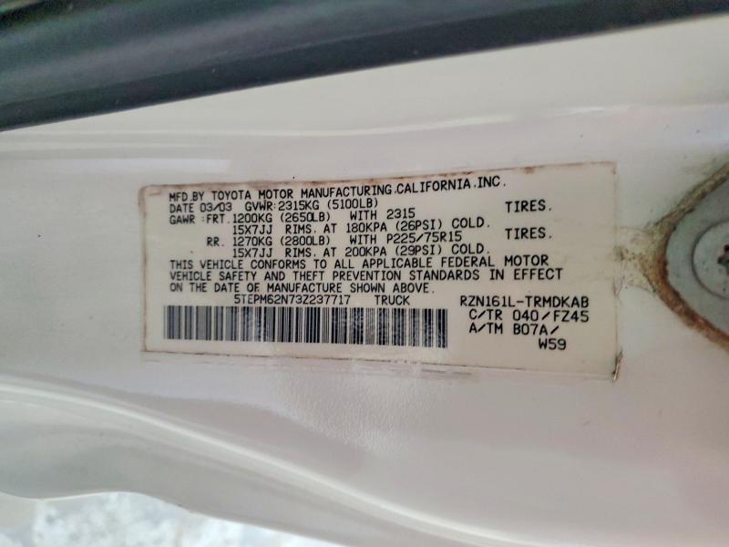 2003 Toyota Tacoma Base