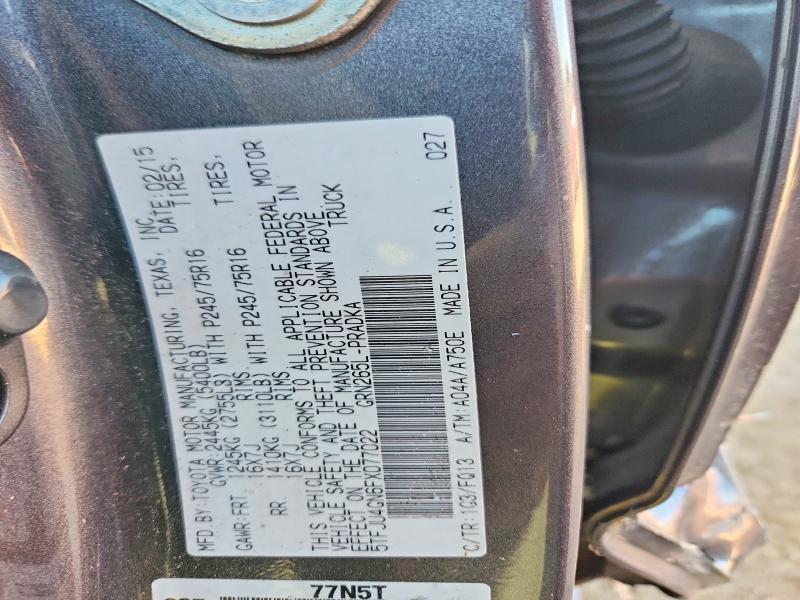 2015 Toyota Tacoma Prerunner V6