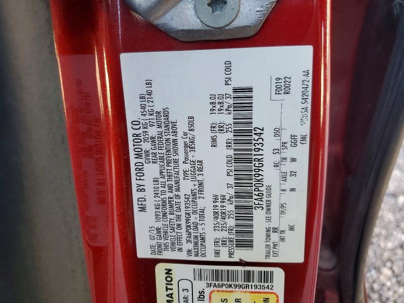 2016 Ford Fusion Titanium