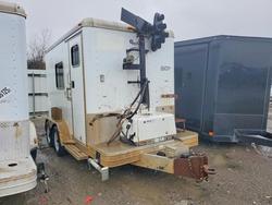 Salvage trucks for sale at Earlington, KY auction: 2000 Featherlite 2001 Featherlite Fiber Optic Splicing Trailer