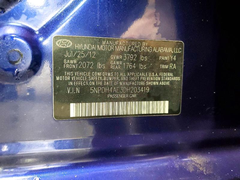 2013 Hyundai Elantra gls