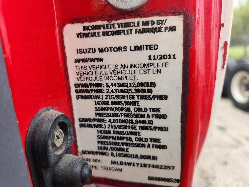 2011 Isuzu Npr hd Flatbed Truck