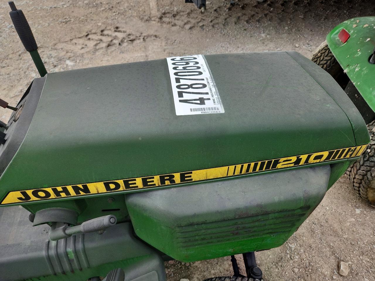 1967 John Deere 210 Lawn Mower