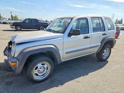 Jeep Liberty salvage cars for sale: 2002 Jeep Liberty Sport