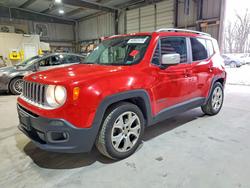 Jeep salvage cars for sale: 2015 Jeep Renegade Limited