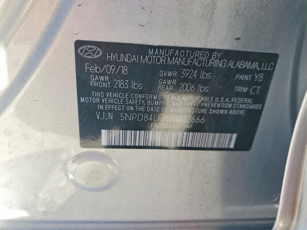 2018 Hyundai Elantra Value Edition