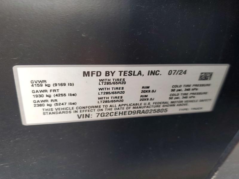 2024 Tesla Cybertruck