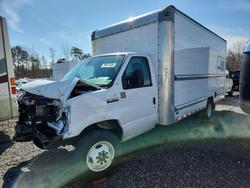 Salvage trucks for sale at Fredericksburg, VA auction: 2022 Ford E350 BOX Truck