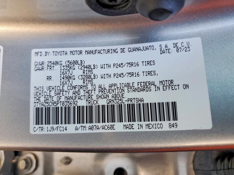 2023 Toyota Tacoma SR5 V6