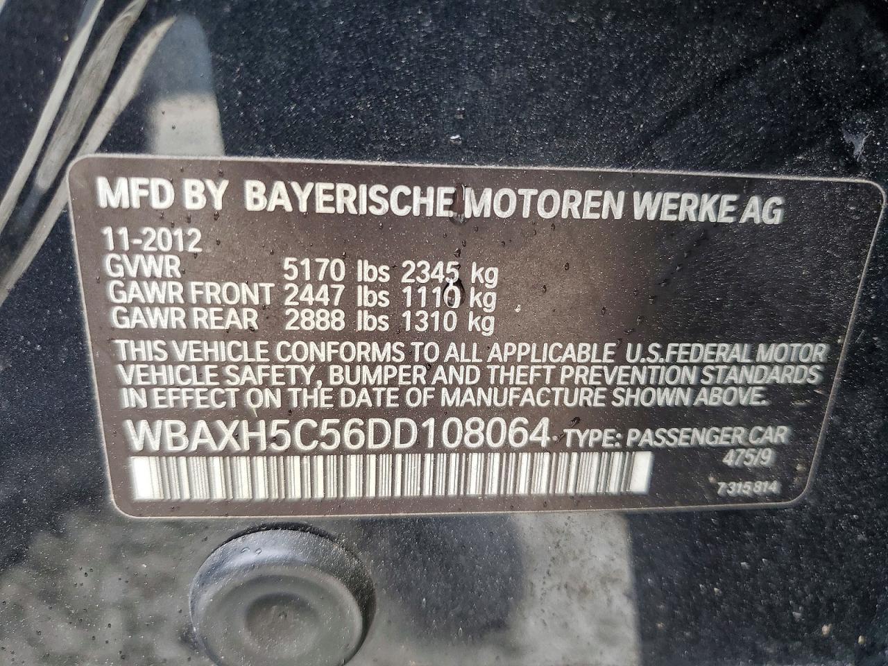 2013 BMW 528 xi