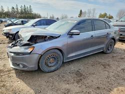 Salvage cars for sale from Copart Bowmanville, ON: 2014 Volkswagen Jetta tdi