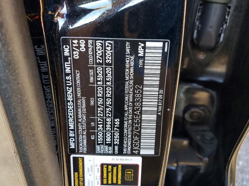 2014 Mercedes-Benz Gl 450 4matic