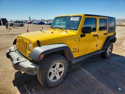 Jeep salvage cars for sale: 2009 Jeep Wrangler Unlimited x