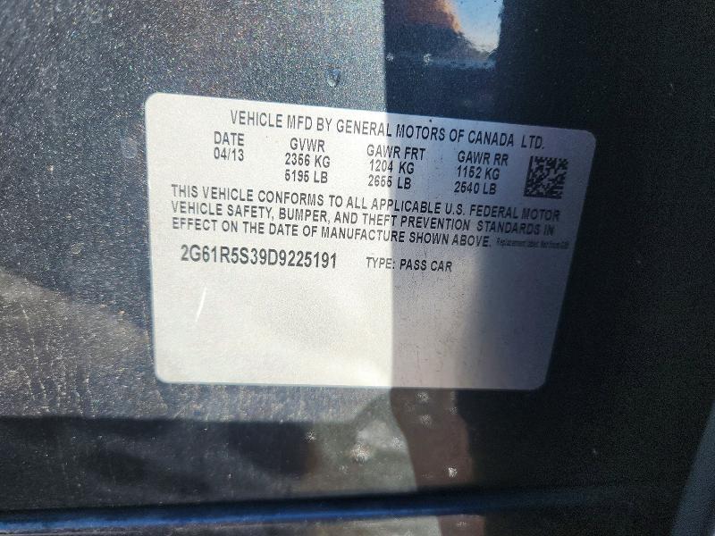 2013 Cadillac Xts Luxury Collection