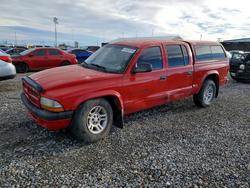 Salvage trucks for sale at Brighton, CO auction: 2001 Dodge Dakota Quattro