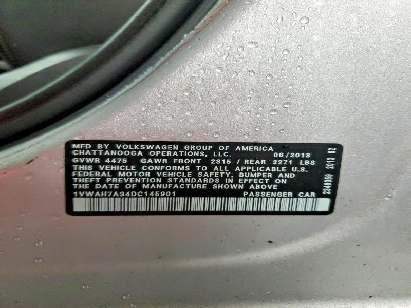 2013 Volkswagen Passat s
